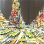 Archiv | Times Square Acryl auf Aluminium 50x70cm 2012